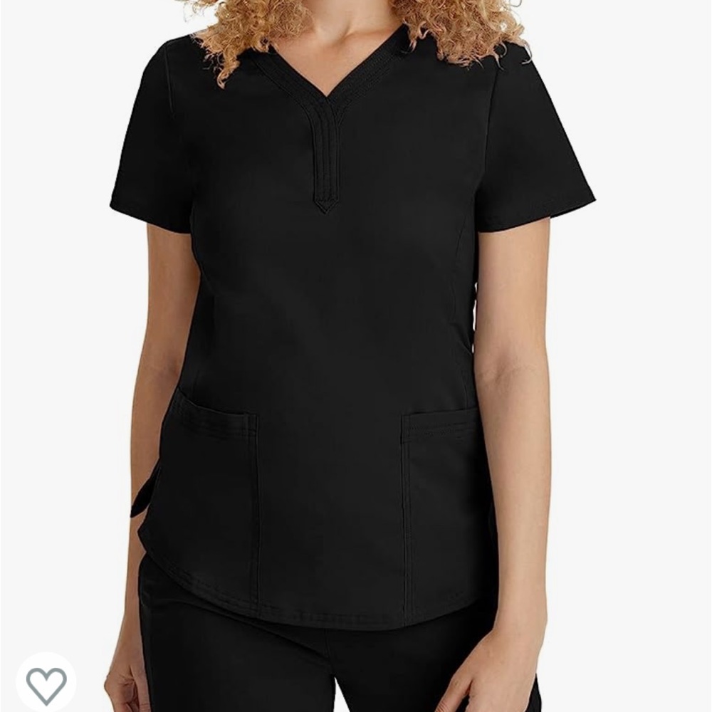 3 sets 3 colors Healing hands Purple label scrub sets size S